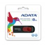 ADATA | C008 | 8 GB | USB 2.0 | Black/Red - 3